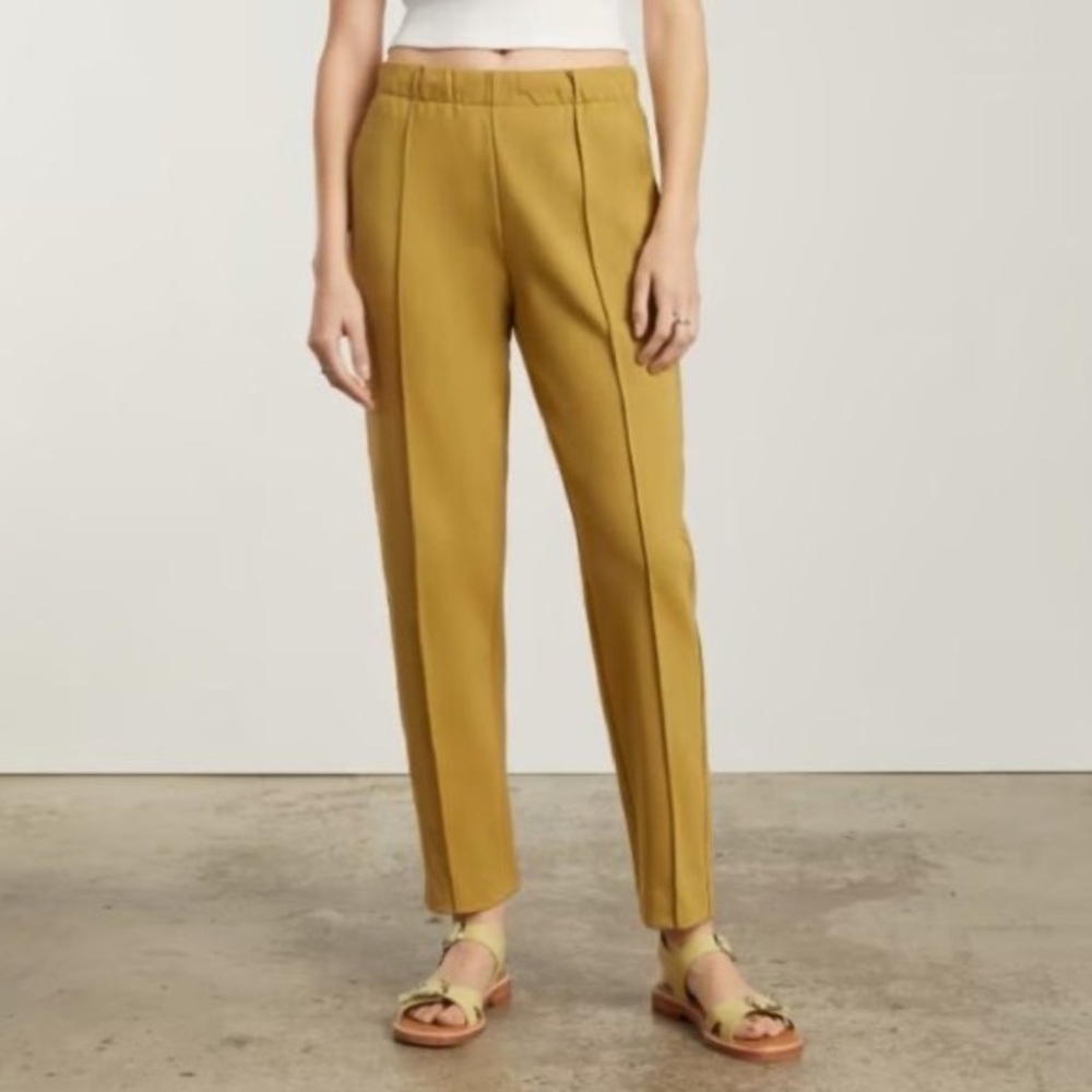 Everlane Dream Pant - XS - Mustard NWT